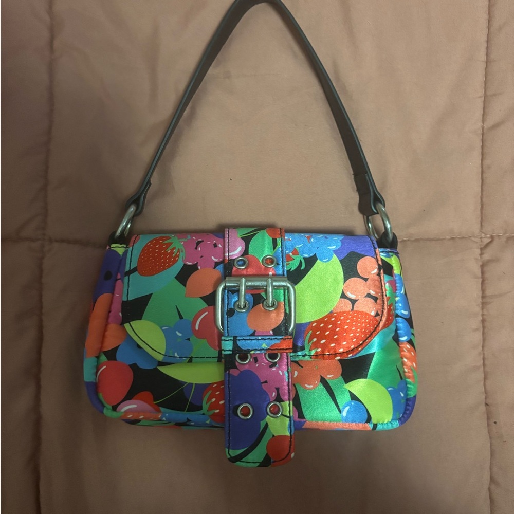 Dolls Kill Multicolor Shoulder Bag with Black Strap